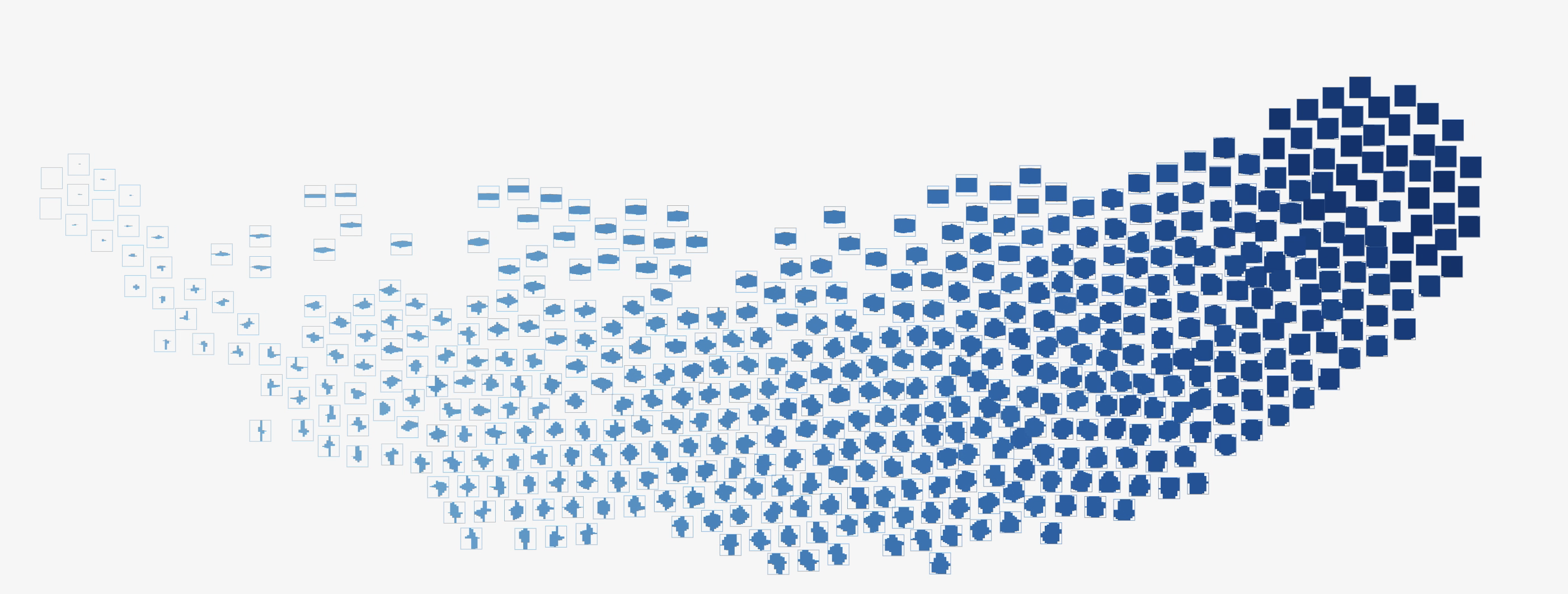 Perfect Square landscape visualisation field