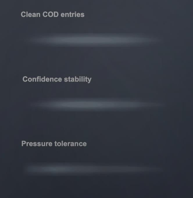 Close-up of Switchplay force-field signal visualisation